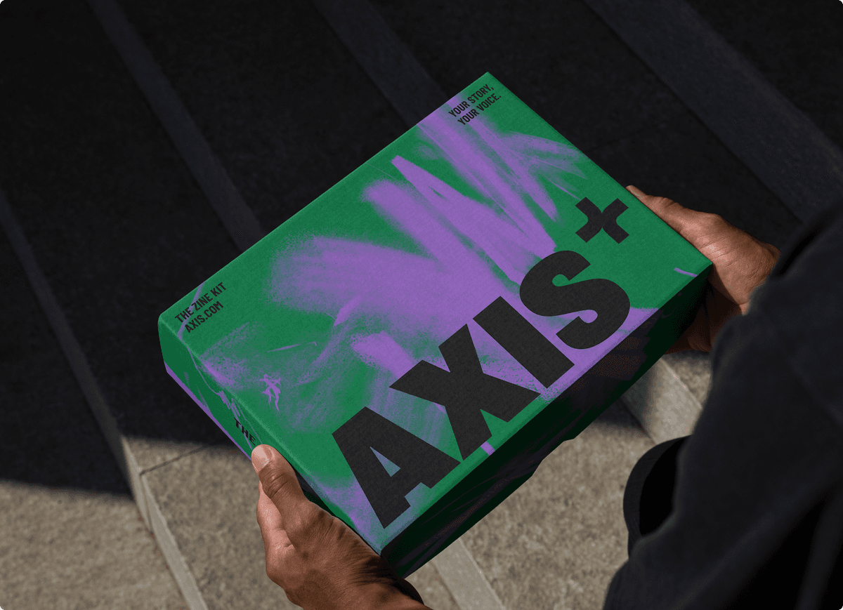 Axis in Colour pattern detail